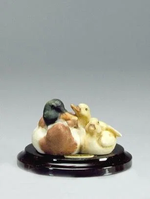 LITTLE DUCKS by Giuseppe Armani — Sculpture