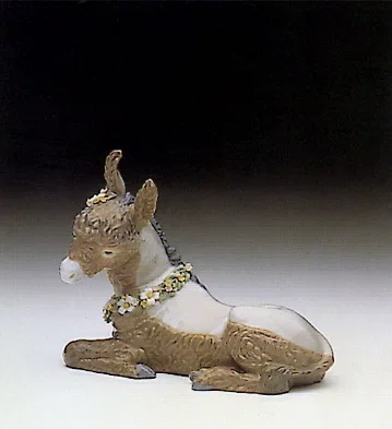 Beautiful Burro 1990-93 by Lladro — Porcelain Figurine
