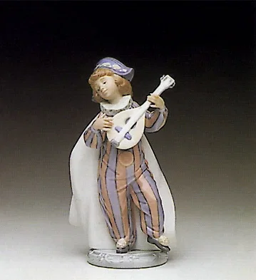 Mandolin Serenade 1990-94 by Lladro — Porcelain Figurine