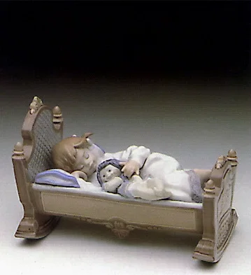 Rock A Bye Baby 1990-99 by Lladro — Porcelain Figurine