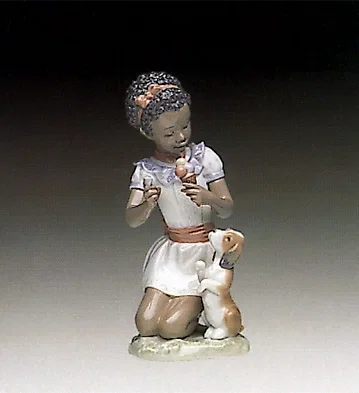 Sharing Sweets by Lladro Black Legacy