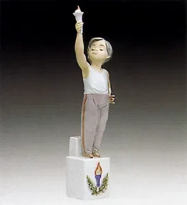 Lladro - Olympic Torch 1992-94 ***