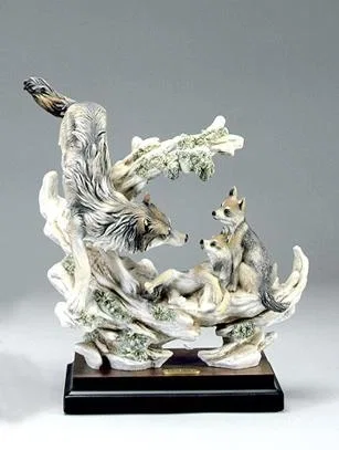 Mother's Care by Giuseppe Armani — Sculpture