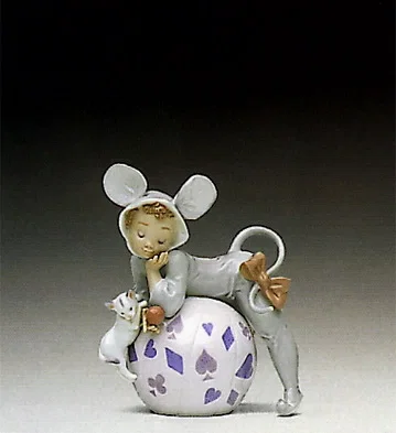 Mischevious Mouse 1992-98 by Lladro — Porcelain Figurine
