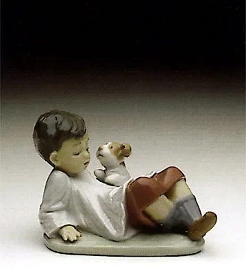 Taking Time 1993-98 by Lladro — Porcelain Figurine