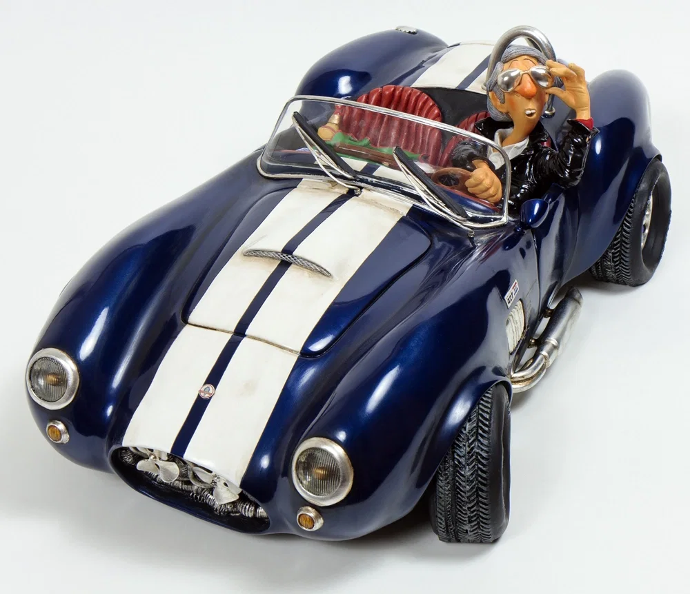 Shelby Cobra 1/2 Scale by Guillermo Forchino — Comical Art Sculpture