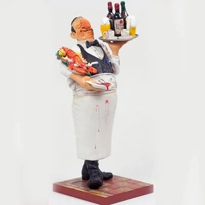 Waiter by Guillermo Forchino