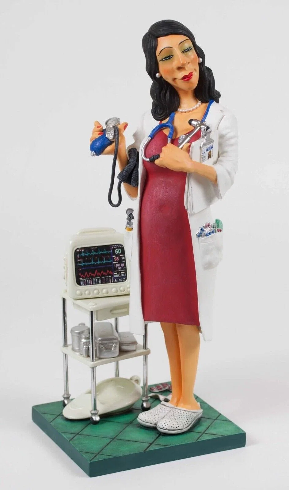 Madam Doctor 1/2 Scale by Guillermo Forchino — Comical Art Sculpture