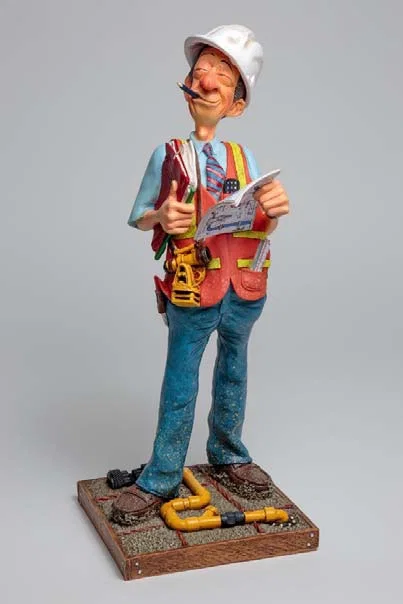 The Supervisor - Le Contremaitre by Guillermo Forchino — Comical Art Sculpture