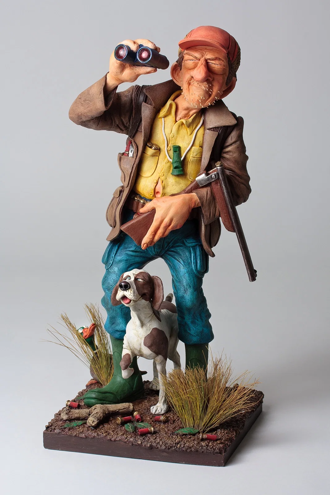 The Hunter by Guillermo Forchino — Comical Art Sculpture