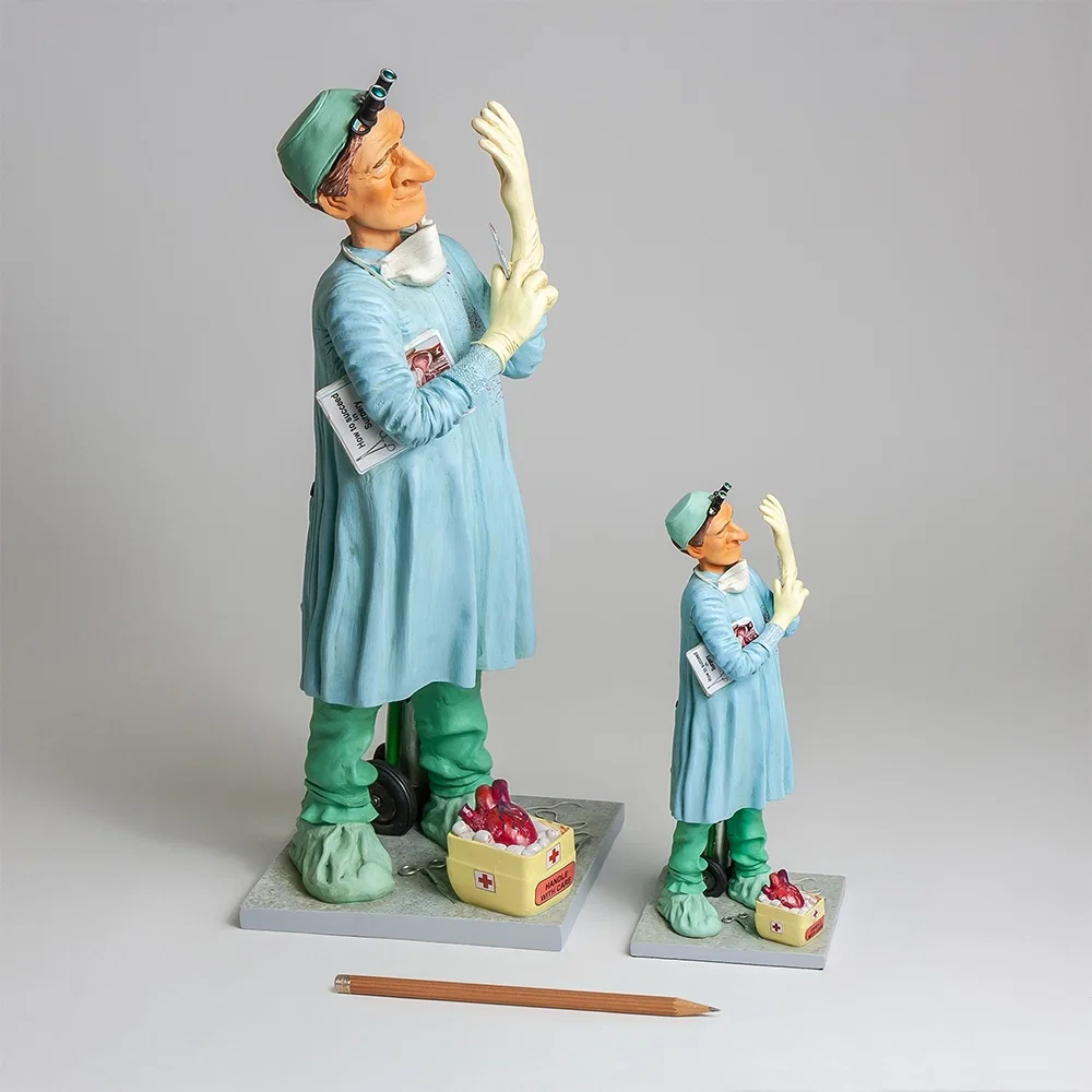 The Surgeon 1/2 Scale by Guillermo Forchino — Comical Art Sculpture