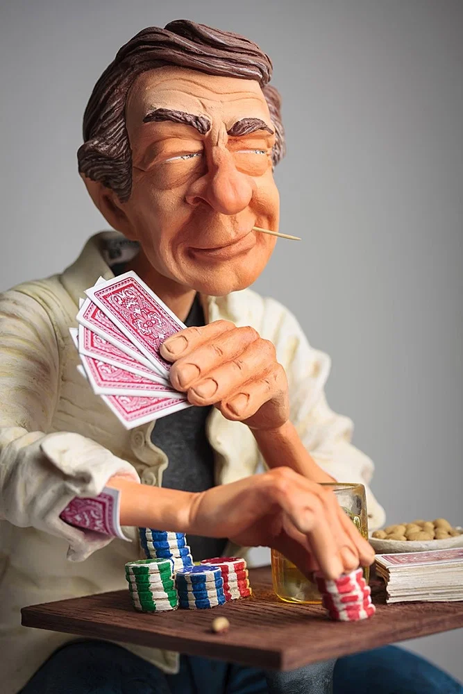 Mr. Poker Face by Guillermo Forchino | Limited Edition Comical Art
