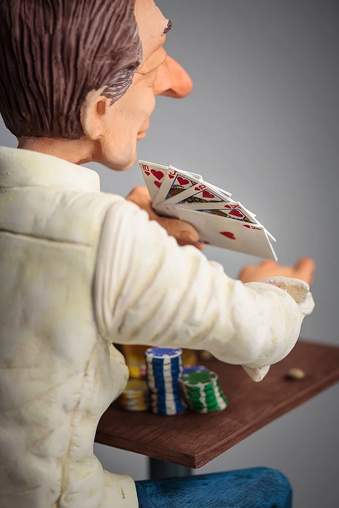 Mr. Poker Face by Guillermo Forchino | Limited Edition Comical Art