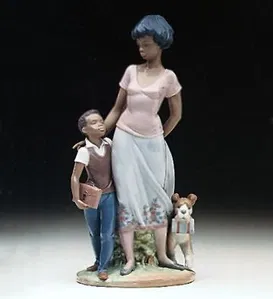 Lladro Black Legacy - Ready To Learn