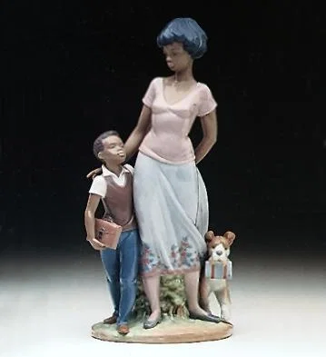 Ready To Learn by Lladro Black Legacy — Porcelain Figurine