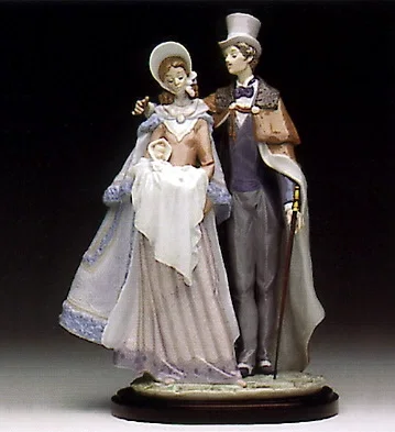 Christening Day 1993-95 by Lladro — Porcelain Figurine