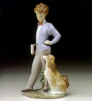 Sunday's Child (boy) 1993-97 by Lladro — Porcelain Figurine