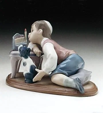 Hanukkah Lights 1993-99 by Lladro — Porcelain Figurine
