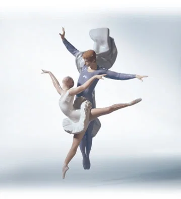 Graceful Moment Le3000 1993-05 by Lladro — Porcelain Figurine