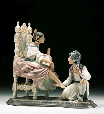 Allow Me 1994-97 by Lladro — Porcelain Figurine