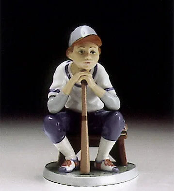 Baseball Player 1994-97 by Lladro — Porcelain Figurine