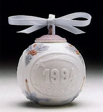 Christmas Ball 1994 Ornament - Open Box by Lladro — Porcelain Figurine