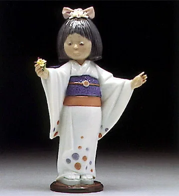 Flower Gazer 1994-00 by Lladro — Porcelain Figurine