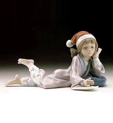Christmas Wishes 1996-99 by Lladro — Porcelain Figurine