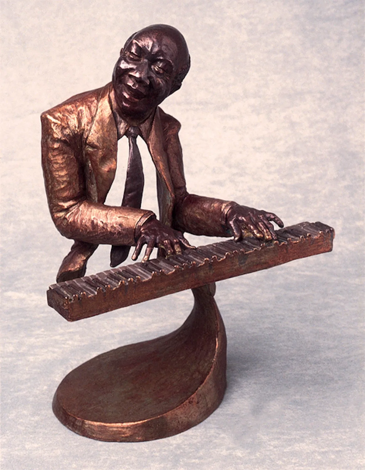 Jazz Piano by Mark Hopkins — Bronze Sculpture