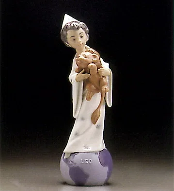 Zodiac Leo 1995-97 by Lladro — Porcelain Figurine