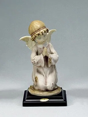 Knelt Little Angel by Giuseppe Armani