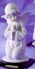 Knelt Little Angel by Giuseppe Armani — Sculpture