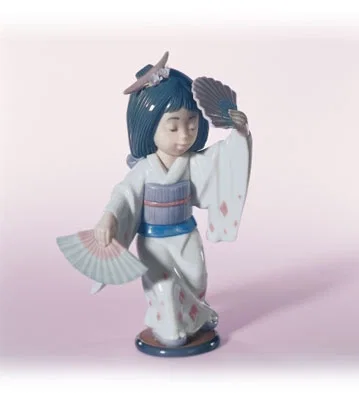 Oriental Dance 1995-13 by Lladro — Porcelain Figurine