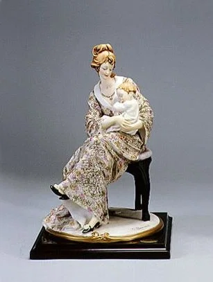 Mother And Child by Giuseppe Armani