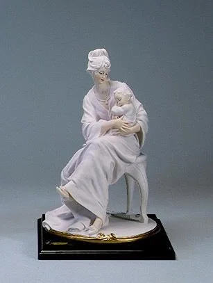 Mother And Child by Giuseppe Armani — Sculpture