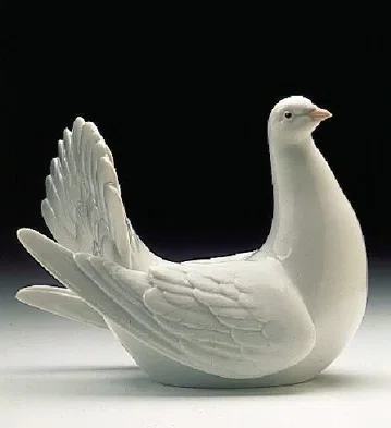 Peaceful Dove 1996-99 by Lladro — Porcelain Figurine