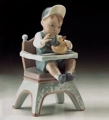 Rubber Ducky 1996-99 by Lladro — Porcelain Figurine