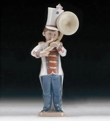 Band Tuba 1996-99 by Lladro — Porcelain Figurine
