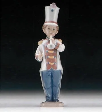 Trumpet Player 1996-98 by Lladro — Porcelain Figurine