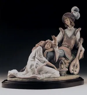 置物 LLADRO A ROMP IN THE GARDEN A Romp in The Garden Girl Figurine | Lladró® USA
