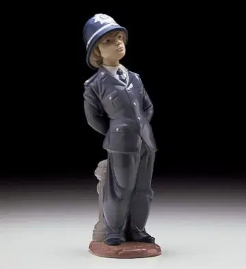Lladro - Little Policeman 1997-00