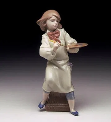 Little Artist 1997-00 by Lladro — Porcelain Figurine