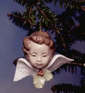Lladro - Seraph With Holly