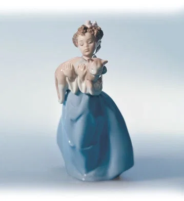 My Chubby Kitty Cat 1997-02 by Lladro — Porcelain Figurine