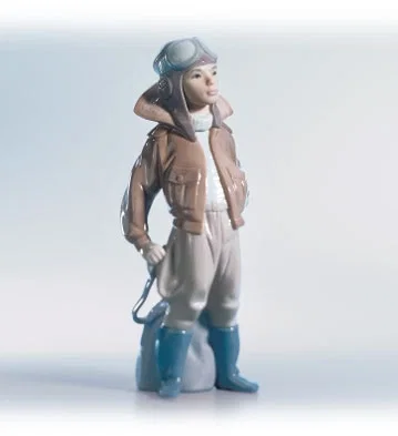 Little Aviator 1996-02 by Lladro — Porcelain Figurine