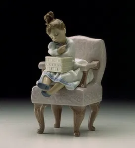 A ROMP IN THE GARDEN by Lladro | Handcrafted Spanish