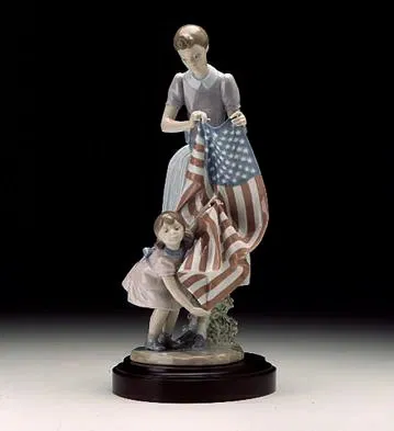 Fourth Of July by Lladro — Porcelain Figurine