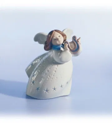Lladro - Little Angel With Lyre