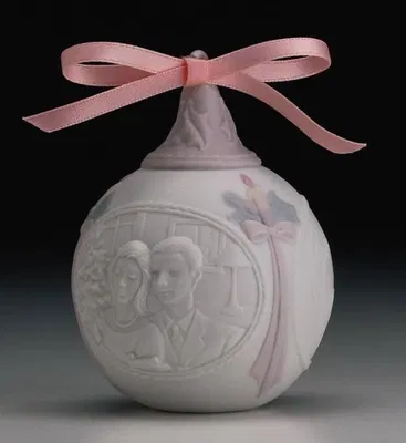 Lladro - Our First Christmas 1997 Ornament