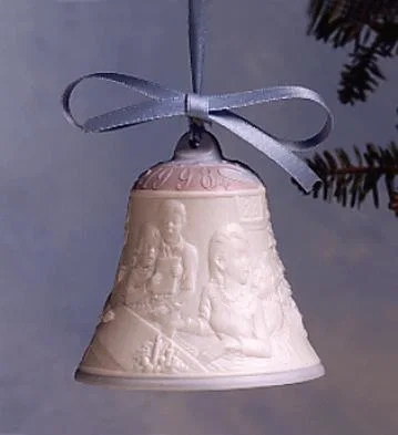 Christmas Bell 1998 Ornament by Lladro — Porcelain Figurine